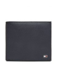 Tommy Hilfiger Duży Portfel Męski Th Flag Cc Flap And Coin AM0AM13520 Granatowy. Niebieskie portfele Tommy Hilfiger, bez wzorów, ze skóry. Za 369.99 zł.