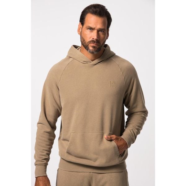 Męska Bluza z kapturem fitness dzianina dresowa kaptur. Brązowe bluzy JAY-PI, m, bez wzorów, z bawełny, z kapturem. W wyprzedaży za 279.99 zł.