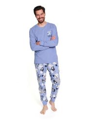 Doctor Nap Piżama w kolorze lawendowym rozmiar: XL. Różowe piżamy Doctor Nap, xl, bez wzorów, z bawełny, bez ramiączek. Za 126.15 zł.