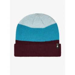 Czapka zimowa Smartwool Cantar Colorblock Beanie - eggplant plaid. Niebieskie czapki zimowe Smartwool, bez wzorów. Za 113.99 zł.