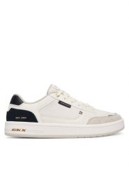 Skechers Sneakersy League Imperion 254073/NTBK Granatowy. Niebieskie buty sportowe casual Skechers, bez wzorów, z materiału, bez zapięcia. Za 289.99 zł.