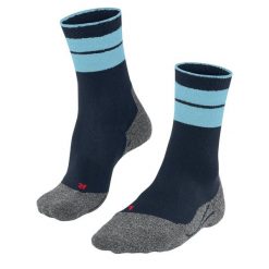 Skarpetki Falke TK Stabilizing. Niebieskie skarpety Falke, bez wzorów, z elastanu. Za 223.00 zł.