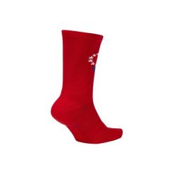 Skarpety męskie nike nba philadelphia 76ers elite crew socks university red. Czerwone skarpety Nike, bez wzorów, z bawełny. Za 74.00 zł.