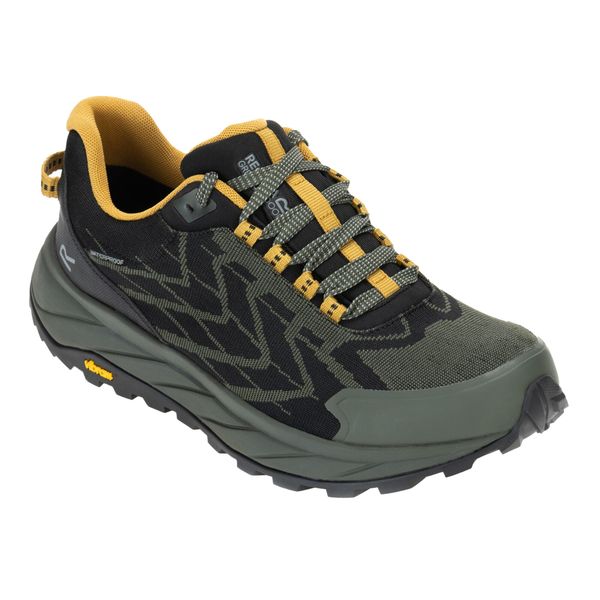 Męskie Buty Z Logo Cruize. Czerwone buty trekkingowe Regatta, bez wzorów, z gumy, bez zapięcia, trekkingowe. Za 411.99 zł.