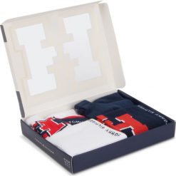 Zestaw 4 par niskich skarpet unisex TOMMY HILFIGER - 392004001 Dark Navy 322. Białe skarpety Tommy Hilfiger, bez wzorów, z bawełny. Za 89.99 zł.