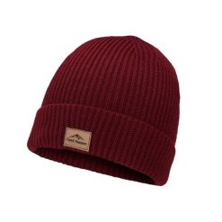 Czapka Beanie Unisex Fjord Nansen Hygge. Brązowe czapki zimowe Fjord Nansen, bez wzorów, z dzianiny. Za 89.99 zł.