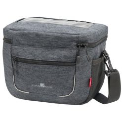 Klickfix Aventour City torba na kierownicę 6,5 L szara. Niebieskie torby na ramię KLICKFIX, bez wzorów, z materiału, na ramię, bez dodatków. Za 520.95 zł.