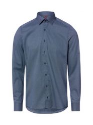 Finshley & Harding koszula biznesowa Mężczyźni Slim Fit Bawełna (100%) niebieski, 37. Niebieskie koszule Finshley & Harding, m, bez wzorów, z bawełny, bez kołnierzyka, bez ramiączek. Za 229.95 zł.