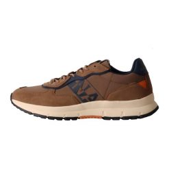 Buty turystyczne męskie Napapijri. Brązowe buty trekkingowe Napapijri, bez wzorów, bez zapięcia, trekkingowe. W wyprzedaży za 442.15 zł.