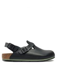 Birkenstock Sandały Tokio Pro Le 1025986 Czarny. Czarne sandały Birkenstock, ze skóry, bez zapięcia. Za 619.99 zł.