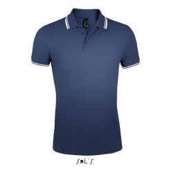 Polo Sol's Pasadena. Białe koszulki polo SOL'S, m, bez wzorów, bez kołnierzyka, bez ramiączek. W wyprzedaży za 99.50 zł.