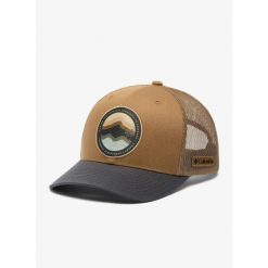 Czapka Columbia Mesh Snap Back - delta/shark/circular landscape. Brązowe czapki zimowe Columbia, bez wzorów, z meshu. Za 129.99 zł.