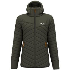 Kurtka w góry męska Salewa Daunenjacke Brenta. Zielone kurtki Salewa, m, bez wzorów, z syntetyku, z kapturem. Za 1,168.00 zł.