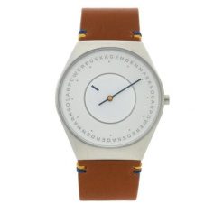 Zegarek Skagen. Szare zegarki Skagen, srebrne. Za 539.99 zł.