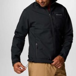 Męska kurtka Columbia Ascender Softshell J 1556534007. Czarne kurtki Columbia, m, bez wzorów, z materiału, bez kaptura. Za 319.00 zł.