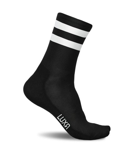 Skarpetki Rowerowe Unisex Luxa Night. Białe skarpety LUXA, bez wzorów, z materiału. Za 49.90 zł.