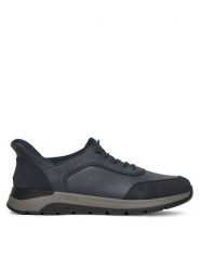 Rieker Sneakersy 39655-14 Czarny. Czarne buty sportowe casual Rieker, bez wzorów, ze skóry, bez zapięcia. Za 419.99 zł.