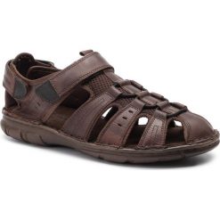 Sandały LASOCKI FOR MEN MI08-C271-320-13. Brązowe sandały Lasocki For Men, z materiału, bez zapięcia. Za 149.99 zł.