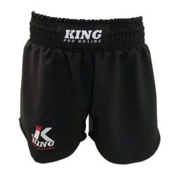 Spodenki do boksu tajskiego King Pro Boxing Stormking Basic. Czarne szorty KING PRO BOXING, bez wzorów, sportowe. Za 273.50 zł.