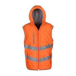 Męska Kamizelka Z Kapturem Kensington. Brązowe bluzy YOKO, m, bez wzorów, z kapturem. Za 279.99 zł.