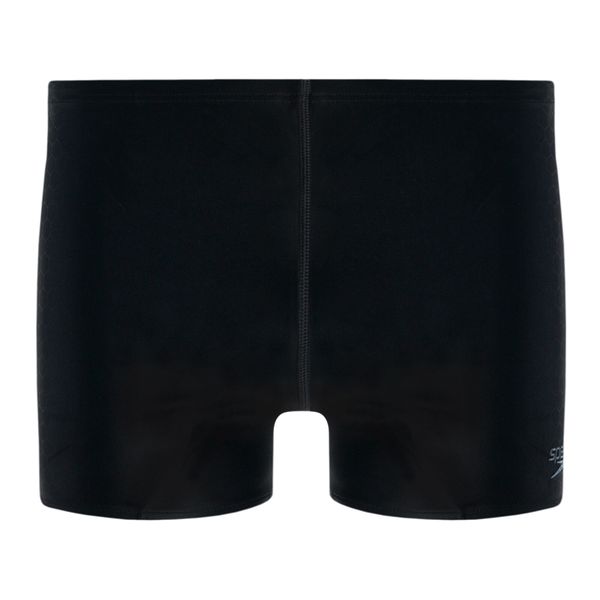 Bokserki kąpielowe męskie Speedo Placement. Czarne kąpielówki Speedo, m, bez wzorów. Za 83.99 zł.
