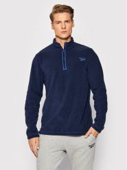 Reebok Polar Outerwear GR8963 Granatowy Slim Fit. Niebieskie bluzy z polaru Reebok, m, bez wzorów, z polaru, bez kaptura. Za 159.99 zł.