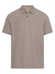 Camel Active Koszulka polo w kolorze szarobrązowym rozmiar: XXL. Brązowe koszulki polo Camel Active, xxl, bez wzorów, z bawełny, bez kołnierzyka, bez ramiączek. Za 126.75 zł.