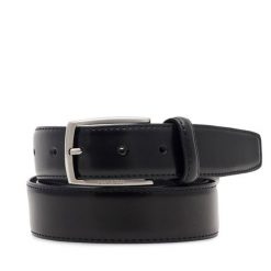 Pasek Męski Gino Rossi. Czarne paski Gino Rossi, bez wzorów. Za 149.99 zł.