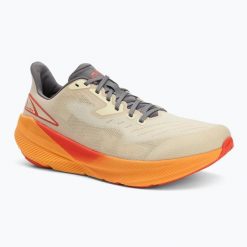 Buty do biegania męskie Altra Experience Flow. Brązowe buty do biegania Altra, bez wzorów, bez zapięcia, do biegania. Za 469.99 zł.