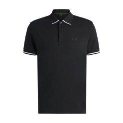 Polo BOSS Paddy Lux BLU (50538185-402). Niebieskie koszulki polo Boss, m, bez wzorów, bez kołnierzyka, bez ramiączek. Za 349.00 zł.