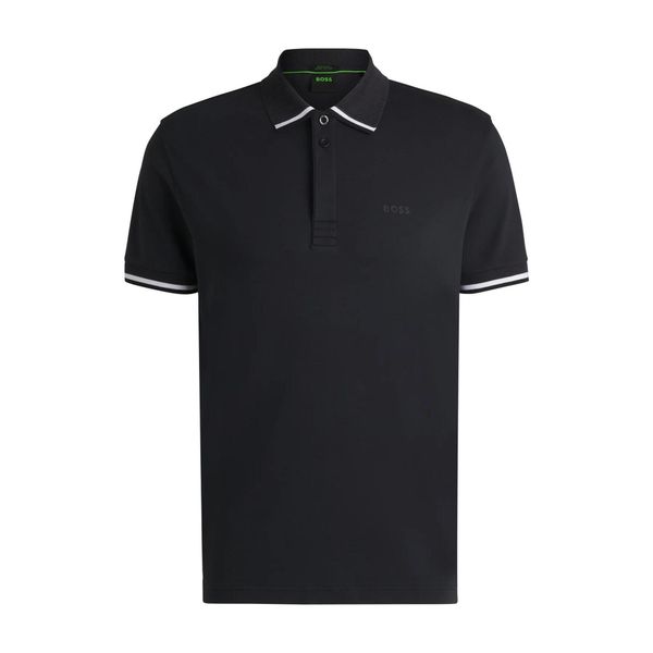 Polo BOSS Paddy Lux BLU (50538185-402). Niebieskie koszulki polo Boss, bez wzorów, bez ramiączek. Za 349.00 zł.