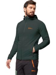 Jack Wolfskin Kurtka polarowa "Baiselberg" w kolorze khaki rozmiar: M. Brązowe kurtki Jack Wolfskin, m, bez wzorów, z materiału, bez kaptura. Za 218.57 zł.