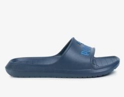 Klapki Sportowe Puma Divecat V2. Niebieskie klapki Puma, z gumy. Za 107.00 zł.