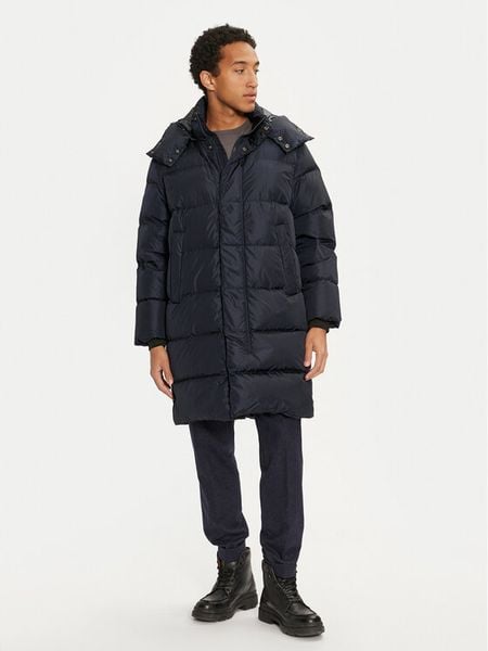 Bomboogie Kurtka puchowa CM8774TTNP4 Granatowy Regular Fit. Niebieskie kurtki Bomboogie, m, bez wzorów, z puchu, bez kaptura. Za 1,019.99 zł.