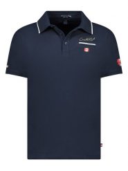 Canadian Peak Koszulka polo "Kareak" w kolorze granatowym rozmiar: XXL. Niebieskie koszulki polo Canadian Peak, xxl, bez wzorów, z bawełny, bez kołnierzyka, bez ramiączek. Za 86.99 zł.