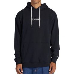 Bluza z kapturem dla Mężczyzn BASELINE Czarny. Czarne bluzy z kapturem DC Shoes, m, bez wzorów, z bawełny, z kapturem. Za 319.99 zł.