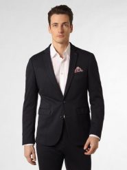 Finshley & Harding London marynarka od garnituru modułowego Mężczyźni Slim Fit niebieski, 90. Niebieskie garnitury Finshley & Harding London, m, bez wzorów. Za 699.95 zł.