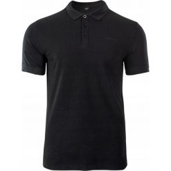 Koszulka Polo Męska Romso. Czarne koszulki polo Hi-tec, m, bez wzorów, bez kołnierzyka, bez ramiączek. Za 99.99 zł.