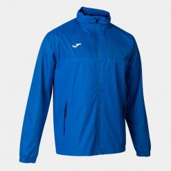 Kurtka do piłki nożnej męska Joma Montreal przeciwdeszczowa. Niebieskie kurtki Joma, m, bez wzorów, z syntetyku, bez kaptura. Za 313.00 zł.