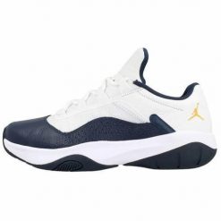 Buty do chodzenia męskie Nike Air Jordan 11 Cmft Low. Niebieskie buty sportowe casual Nike, bez wzorów, z gumy, bez zapięcia, nike air jordan. Za 772.00 zł.