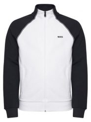 BOSS Bluza Join Skaz 50553566 Biały Regular Fit. Białe bluzy Boss, m, bez wzorów, z bawełny, bez kaptura. Za 799.99 zł.