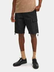Jack&Jones Szorty materiałowe Barkley 12248685 Czarny Regular Fit. Czarne szorty Jack&Jones, m, bez wzorów, z bawełny. Za 149.99 zł.