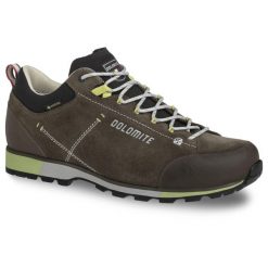 Buty trekkingowe męskie Dolomite Cinquantaquattro Hike Low Evo GTX. Szare buty trekkingowe Dolomite, bez wzorów, bez zapięcia. W wyprzedaży za 790.00 zł.