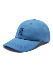 Tommy Hilfiger Czapka z daszkiem AM0AM10860 Niebieski. Niebieskie czapki z daszkiem Tommy Hilfiger, bez wzorów, z bawełny. Za 229.99 zł.