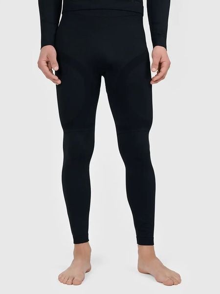 4F Legginsy termiczne w kolorze czarnym rozmiar: L/XL. Czarne bielizna termoaktywna 4F, l, bez wzorów, z materiału. Za 109.95 zł.