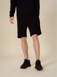 Outhorn Szorty sportowe OTHSS23TSHOM130 Czarny Regular Fit. Czarne krótkie spodenki sportowe Outhorn, m, bez wzorów, z bawełny. Za 109.99 zł.