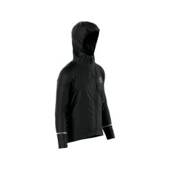 Kurtka do biegania męska Compressport Thunderstorm Waterproof 25/75 Jacket. Czarne kurtki Compressport, m, bez wzorów, bez kaptura, do biegania. Za 1,616.99 zł.