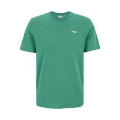 Koszulka Fila Laas. Zielone t-shirty sportowe Fila, bez wzorów, bez ramiączek. Za 79.00 zł.