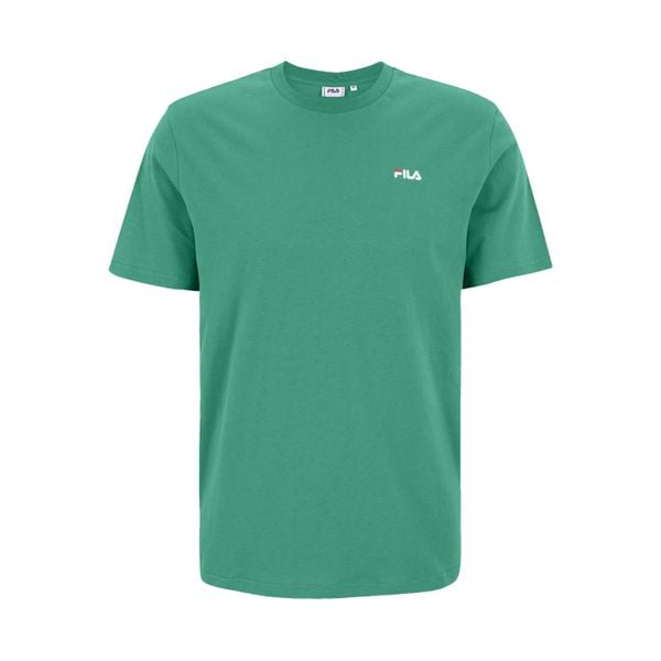 Koszulka Fila Laas. Zielone t-shirty sportowe Fila, bez wzorów, bez ramiączek. Za 79.00 zł.