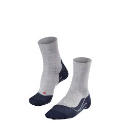 Skarpetki Falke RU4. Brązowe skarpetki sportowe Falke, bez wzorów, z bawełny. Za 142.00 zł.